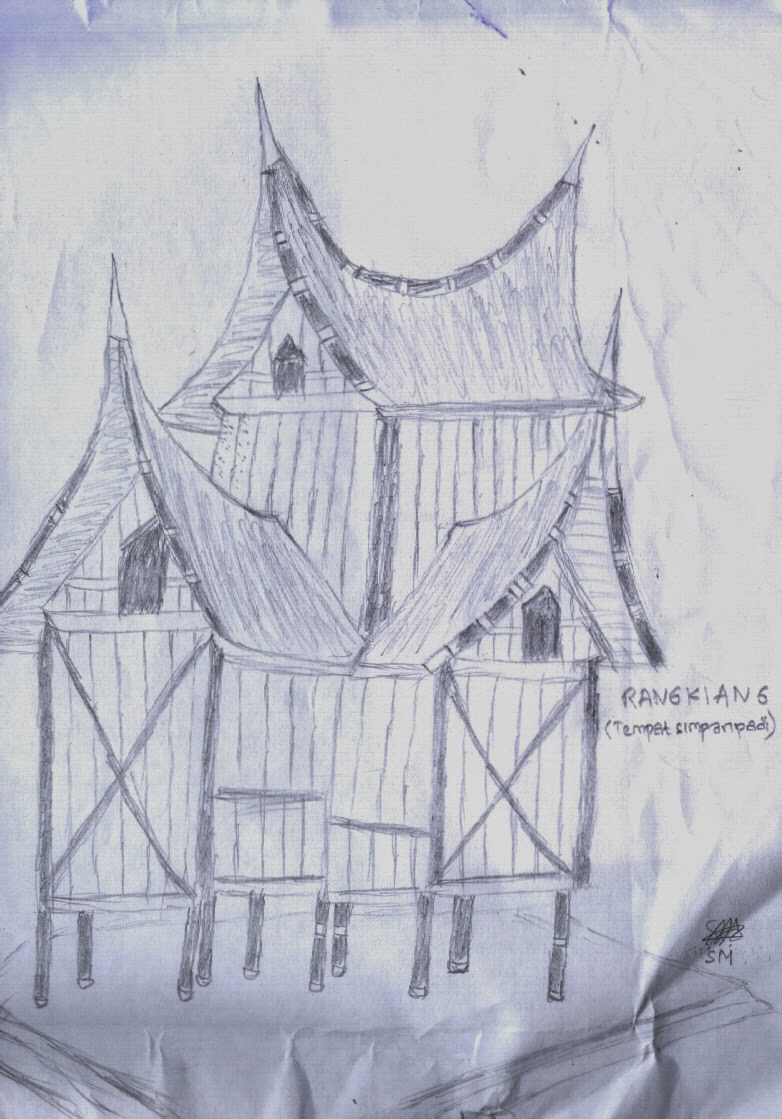 Sketsa Gambar Jam Gadang