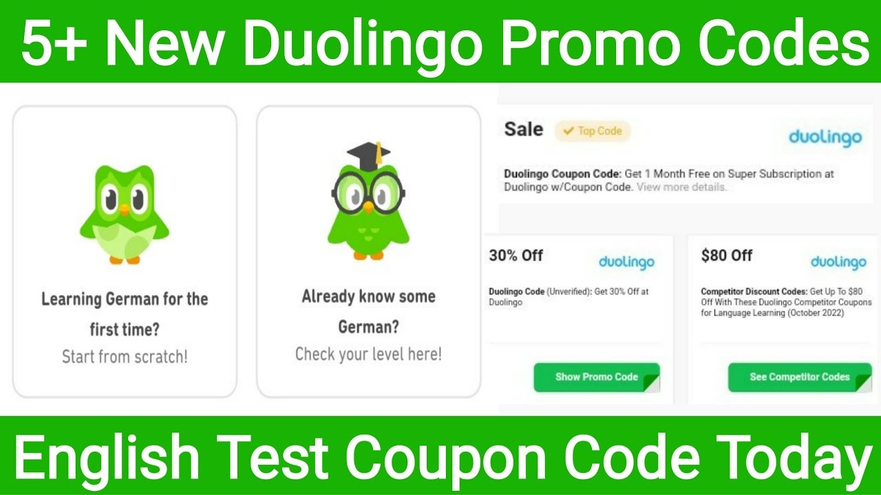 New Duolingo Promo Codes November 2023 Free Gems