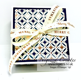 Nigezza Creates with Stampin' Up! Brightly Gleaming Gift Box for Stampin' Dreams Blog Hop