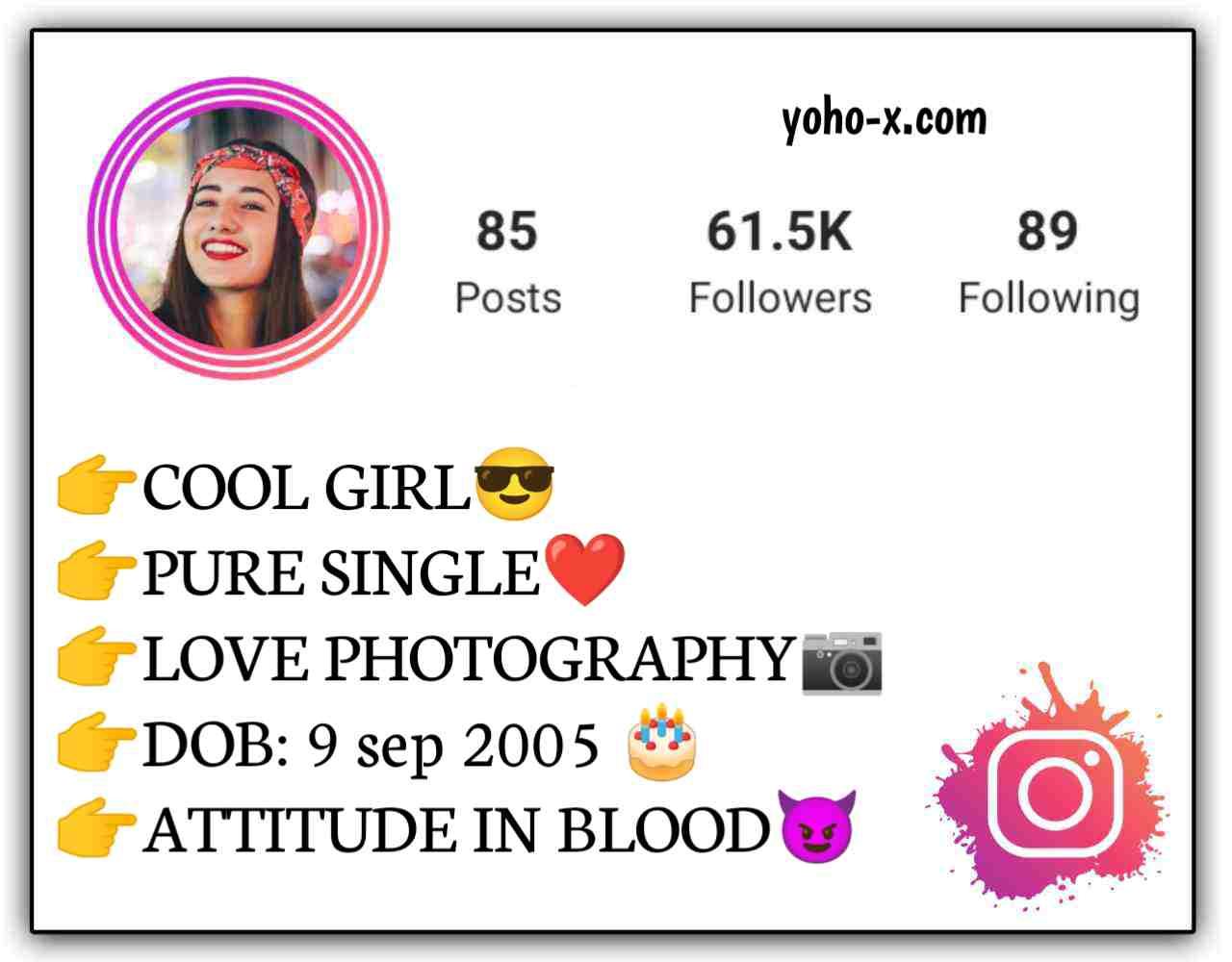 199+ Best Instagram Bio For Girls | Attitude & Stylish Bio 2022 ...