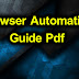 Browser Automation Guide Pdf