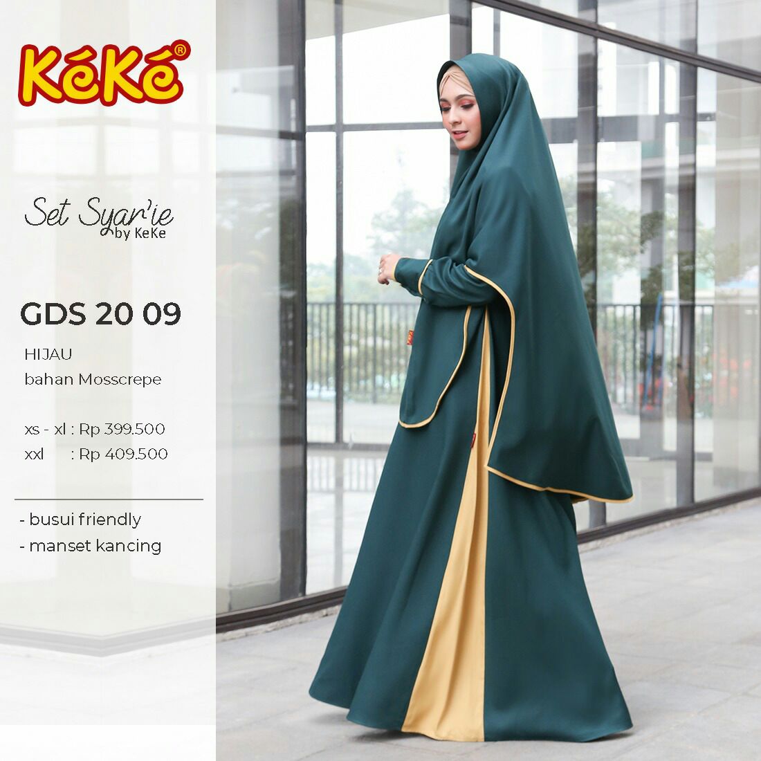  BAJU GAMIS DEWASA KEKE GDS 20 09