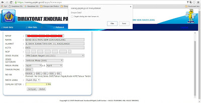 Cara Mengisi Billing Pajak Online