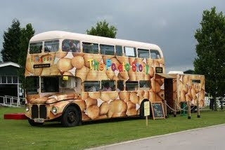 McCains potato bus