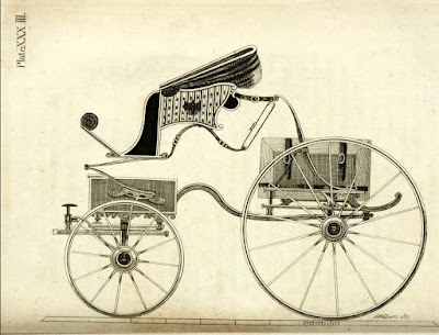Crane-neck phaeton from A Treatise on carriages by W Felton (1796)