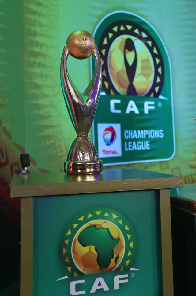 CAF Champions League Group Stage Draw, all Group Fixtures and Date