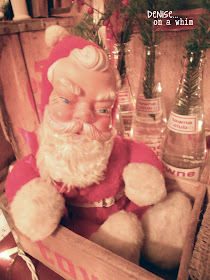 Vintage Santa Claus Vignette via http://deniseonawhim.blogspot.com