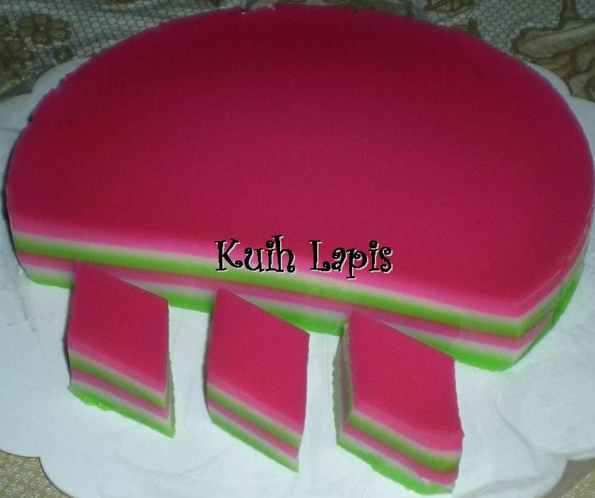 ZaNa's Villa: Kuih Lapis ~ Resepi Kak Fida