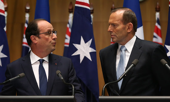 Francois Hollande & Tony Abbott