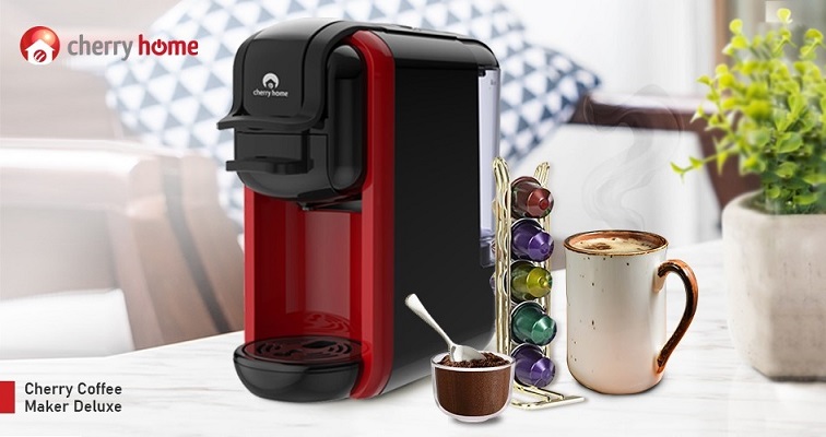 Cherry Coffee Maker Deluxe