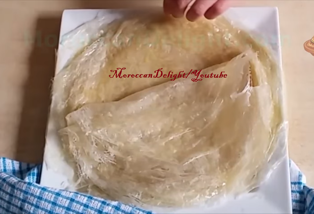  How to make Spring Roll Wrappers - تحضير ورقة البسطيلة بطريقة ناجحة - Feuilles de bricks