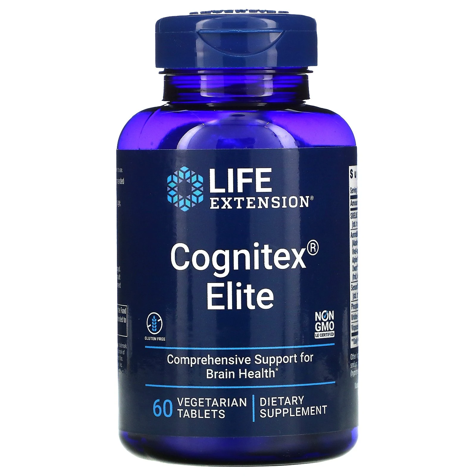 Life Extension, Cognitex Elite, 60 Vegetarian Tablets