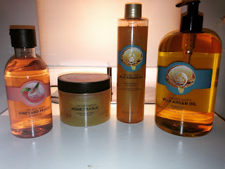 THE BODY SHOP HUILE D'ARGAN HONEY MANIA