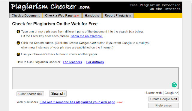 Plagiarism Checker