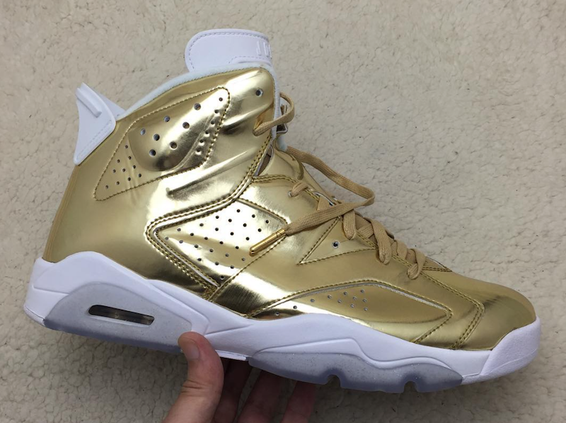 Gold Air Jordan 6 Pinnacle 854271-730