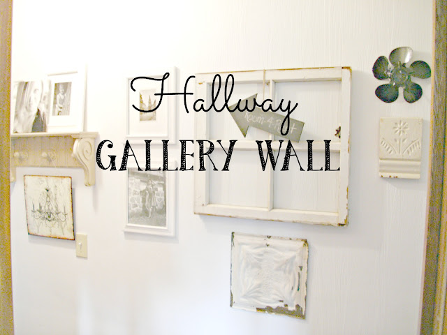 Creating a hallway gallery wall