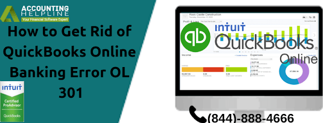 One error that most of the QuickBooks Online users have gone through is QuickBooks Online Banking Error 301 that interrupts user’s connection with the online banking. 