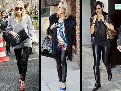  Fashion Trend on Styles That Work For You  Fashion Trend Watch Latex Leggings