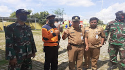 BPBD Kabupaten Serang Lakukan Penyemprotan Cairan Disinfektan di Kecamatan Binuang