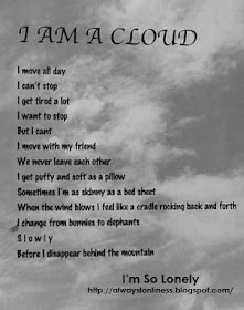 lonely poem - i am cloud 