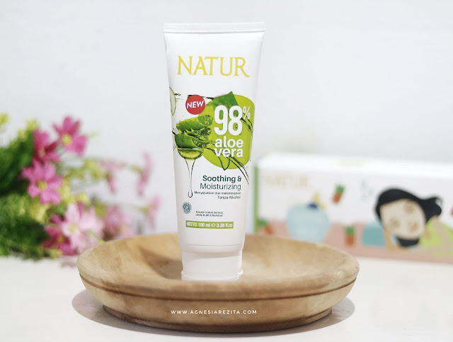 [Review] Natur Sleeping Mask 98% Aloe Vera Gel - Soothing & Moisturizing