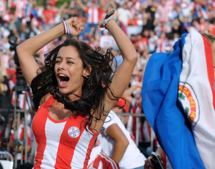 Larissa Riquelme Cute Paraguay Fan