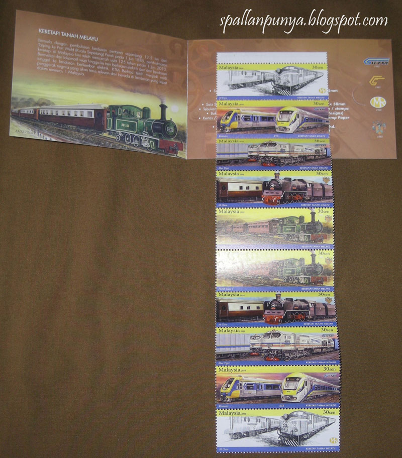 ...dah masuk kotak: FDC Keretapi Tanah Melayu
