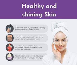 8 Tips for a Healthy and shining Skin