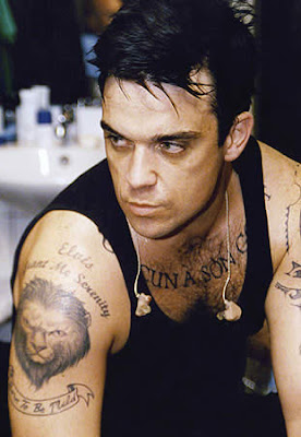 Robbie Williams tattoo design picture gallery - Robbie Williams tattoo Ideas for Men