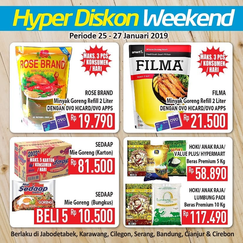 #Hypermart - #Promo #Katalog JSM Periode 25 - 27 Januari 2019