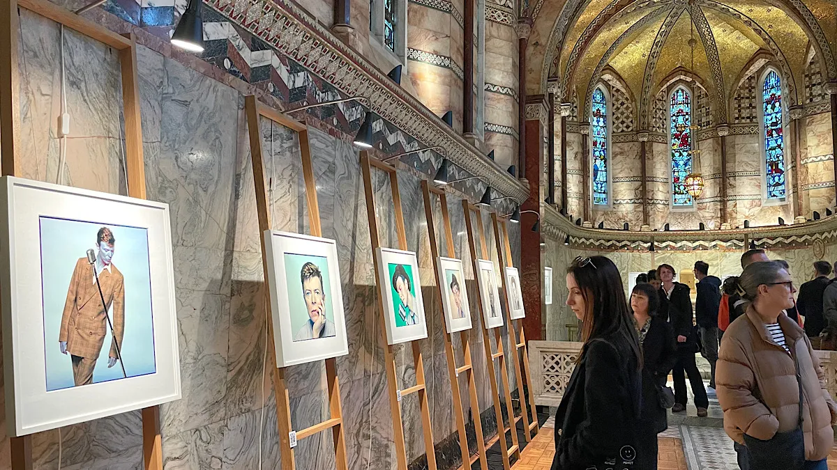 David Bowie - A London Day Exhibition at Fitzrovia Chapel