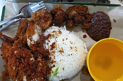 As-Shifaa Cafe, chicken rice