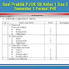 Soal Praktik Pjok Sd Kelas 1 Dan 2 Semester 1 Format Pdf