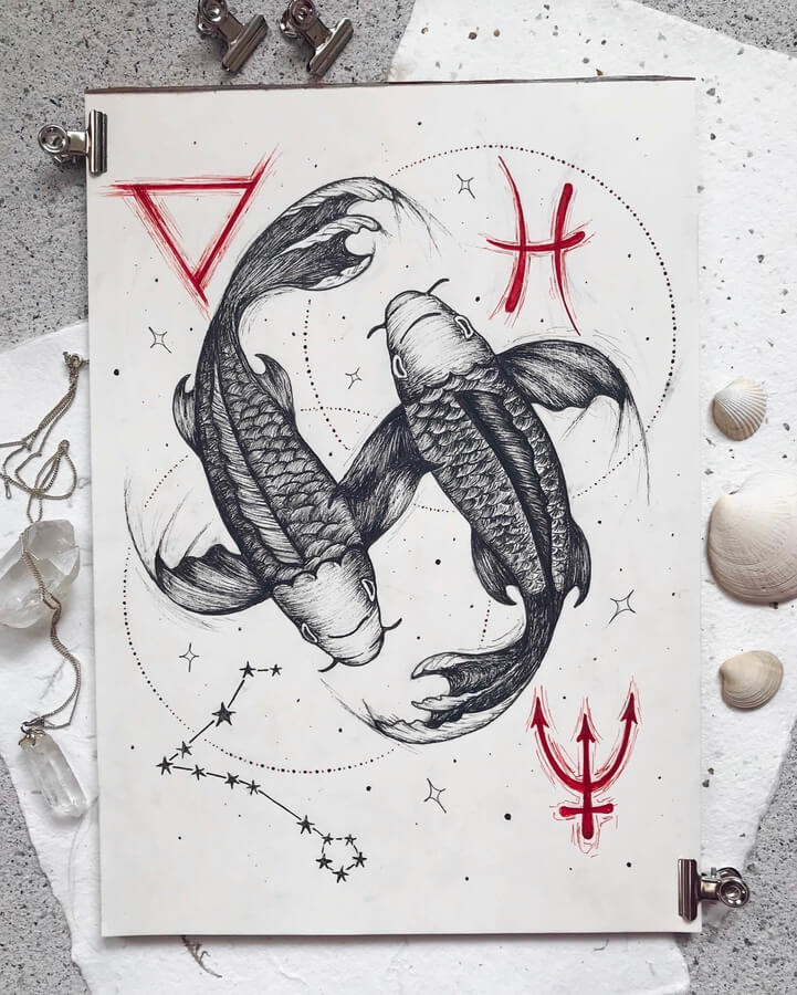 03-Pisces-ink-drawings-Iowa-Scotta-www-designstack-co