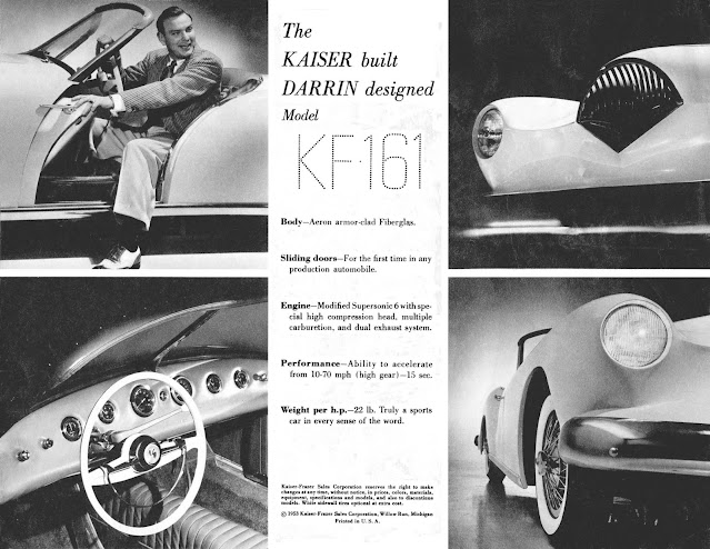 KAISER DARRIN 1954 CLASSIC CAR auto clasico