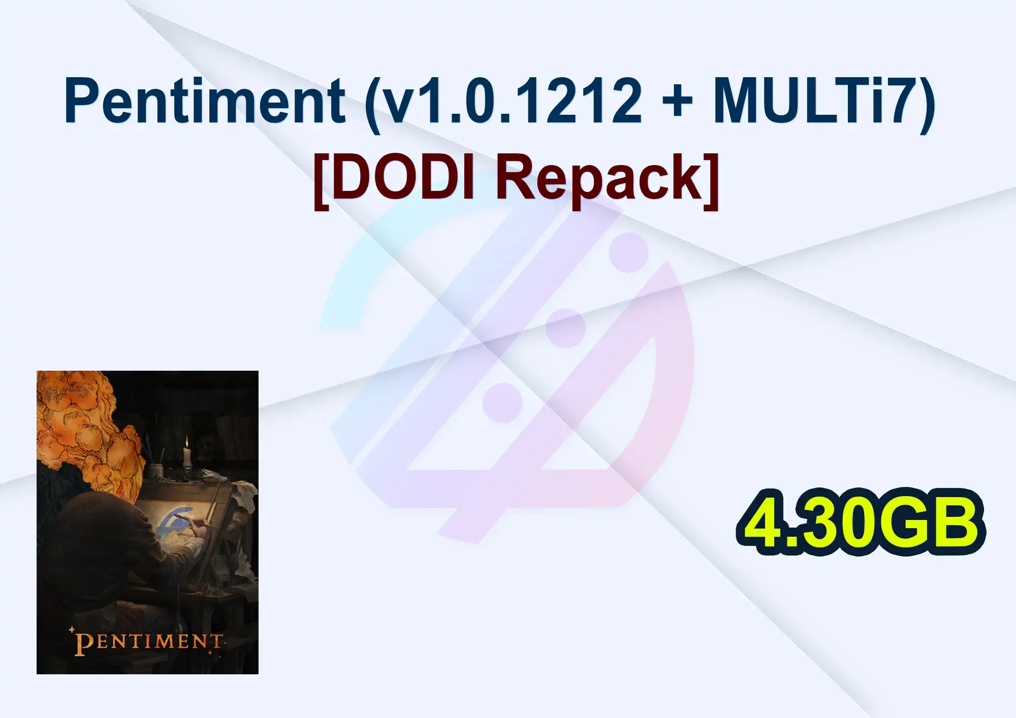 Pentiment (v1.0.1212 + MULTi7) – [DODI Repack]