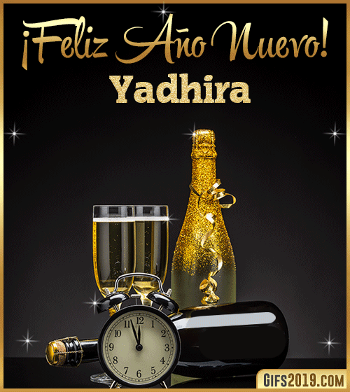 Feliz año nuevo yadhira