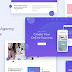 AHENCY Creative Digital Agency Sketch Template 