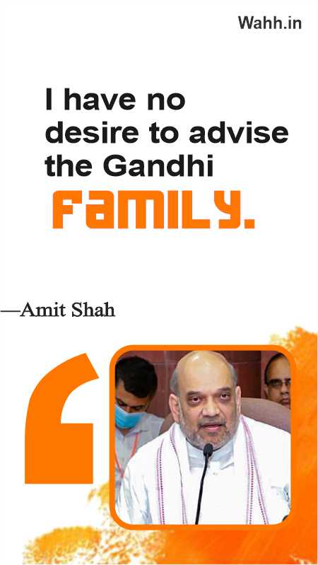 Amit Shah Pictures With Thoughts