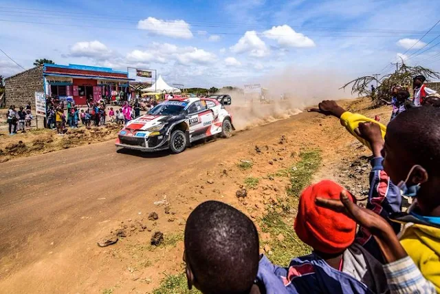 Safari Rally in Kenya