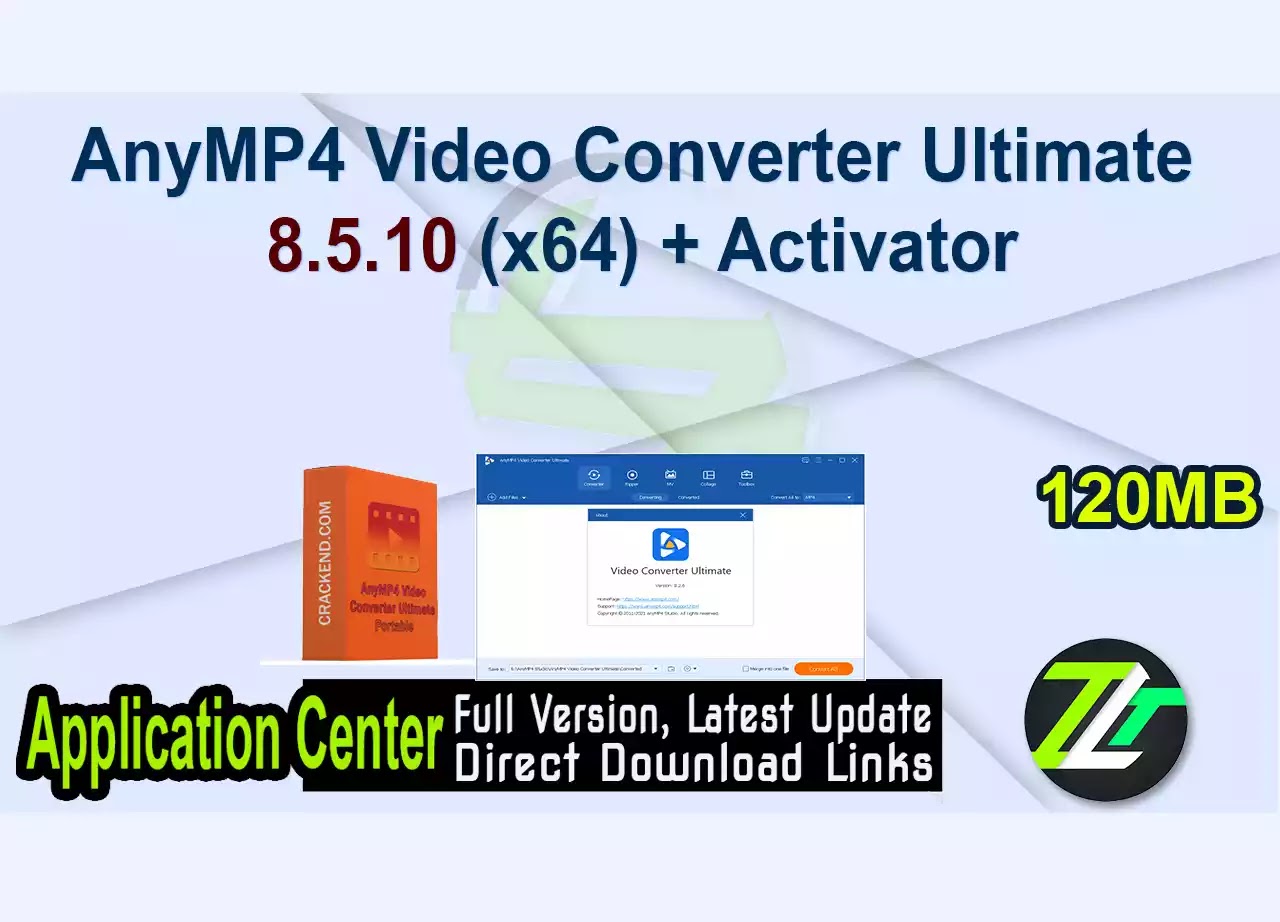 AnyMP4 Video Converter Ultimate 8.5.10 (x64) + Activator