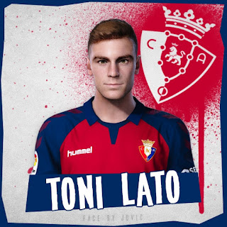 PES 2020 Faces Toni Lato by Jovic