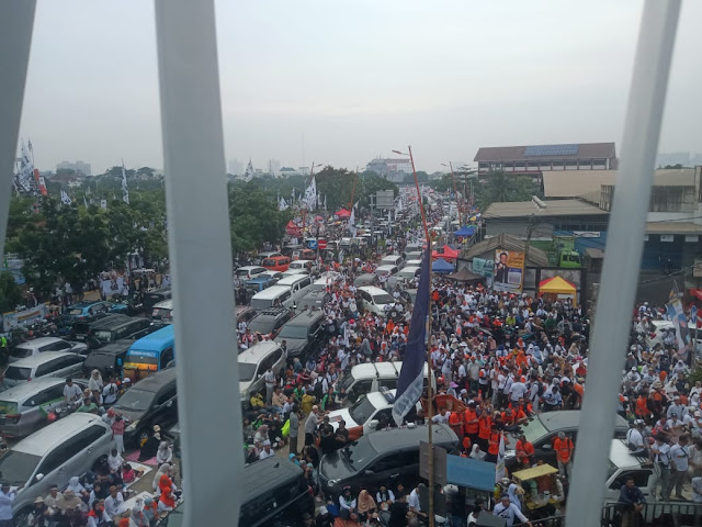 JIS dan Wilayah Jakarta Utara Penuh Pendukung AMIN, Celetuk Simpatisan: Kang Survei Mana Kang Survei