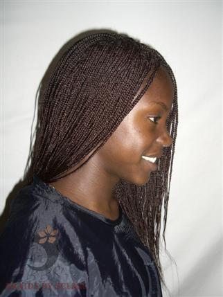 Cute Hairstyles Female: Braided and Micro Braids Hairstyles Pictures