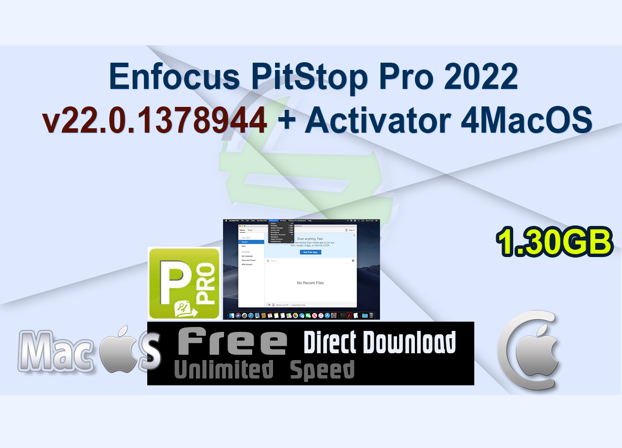 Enfocus PitStop Pro 2022 v22.0.1378944 + Activator 4MacOS