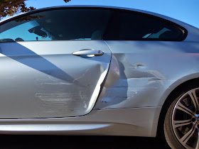 Collision Damage on 2008 BMW M3