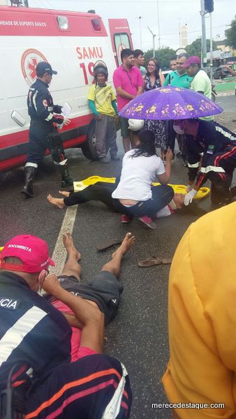 Colisão entre motos deixa duas pessoas feridas em Santa Cruz do Capibaribe