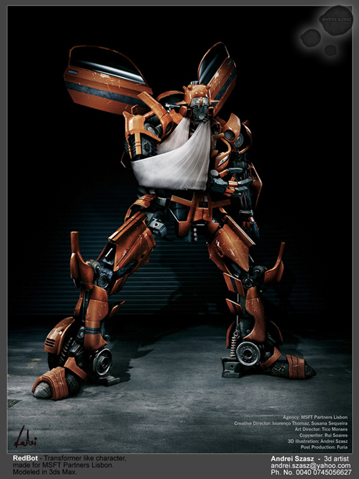  Gambar  Robot Masa  Depan 