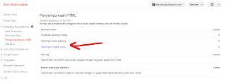 penyempurnaan html pada webmaster