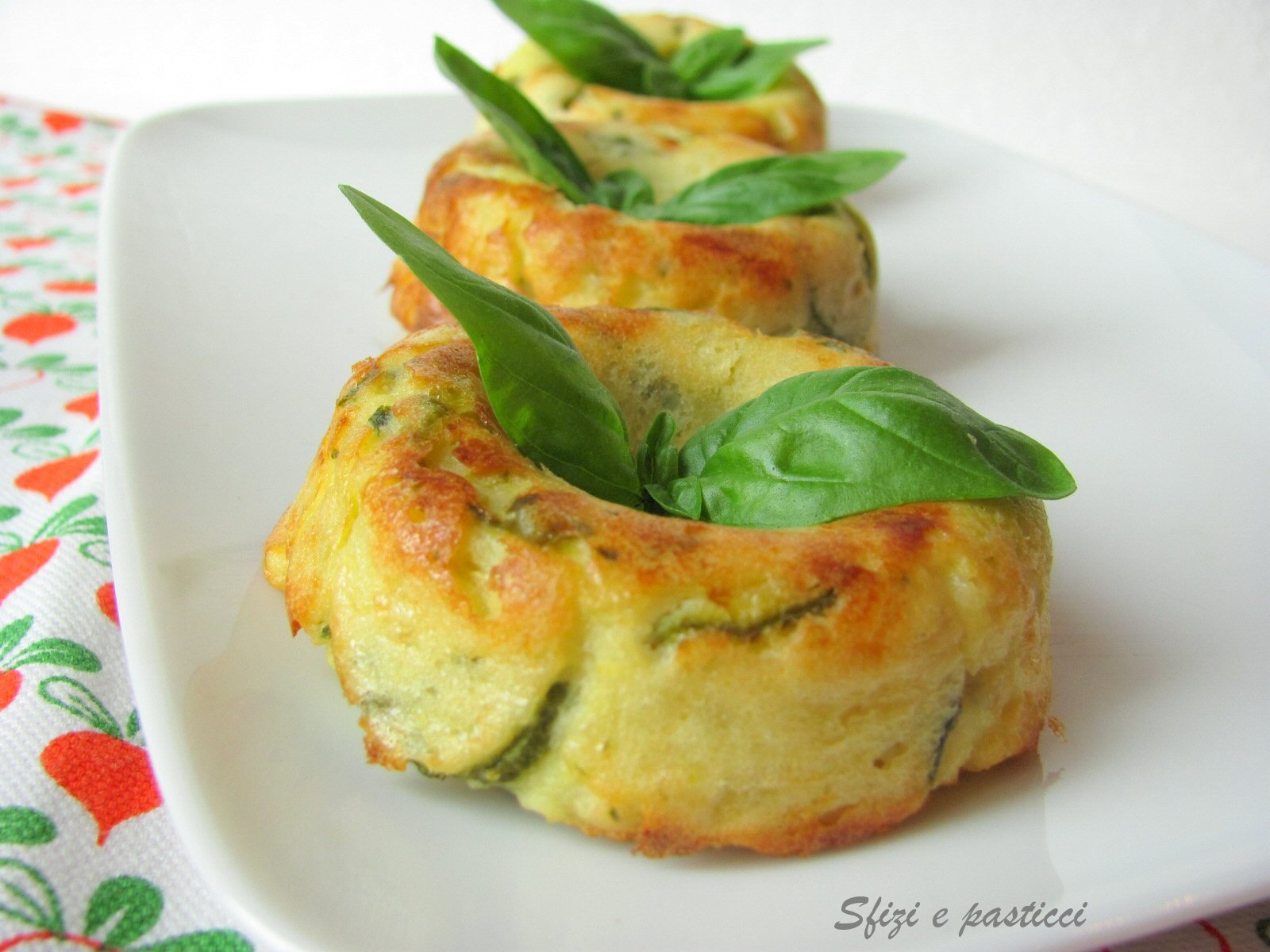 Sfizi e pasticci: Sformatini di zucchine